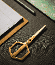 Modern Brass Scissors