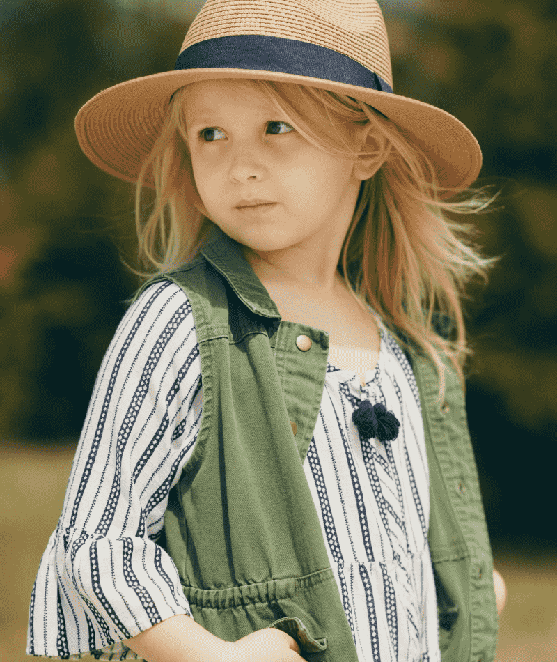 Sunny Days Kids' Straw Hat