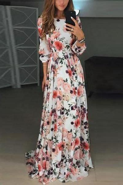 Floral A-Line Midi