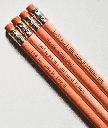 Motivational Burst Orange Pencils
