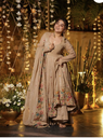 Designer Floral Embroidered Anarkali Gown