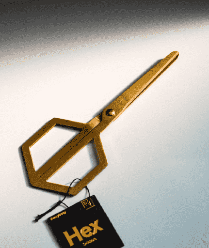 [SC8001-BRS] Modern Brass Scissors