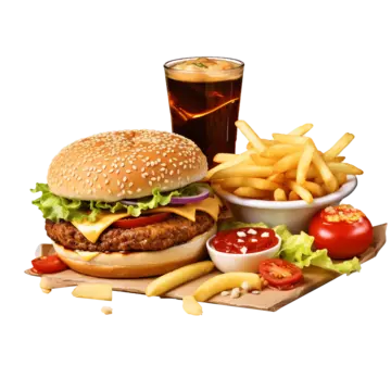 Chese Burger Meal